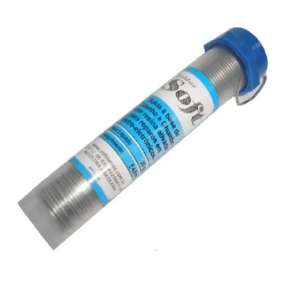Tubo solda estanho 25GR 63X37 Emavi