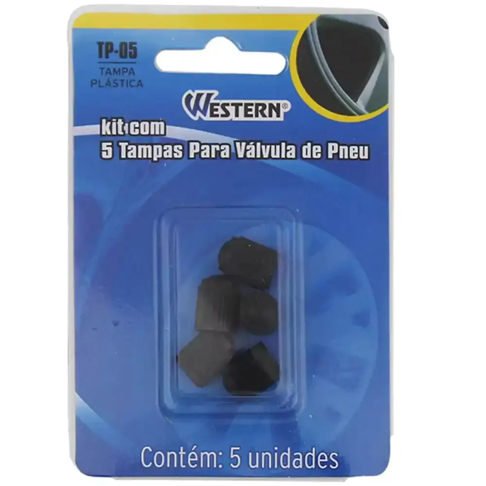 Tampa para válvula de pneu com 10 peças TP-05 Western — fotografia 5