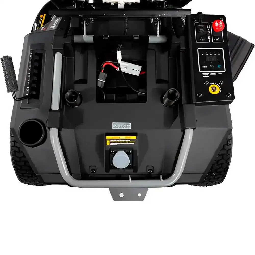Trator cortador de grama dirigível bateria 50AH saída lateral TRLM30AEB Toyama — fotografia 8