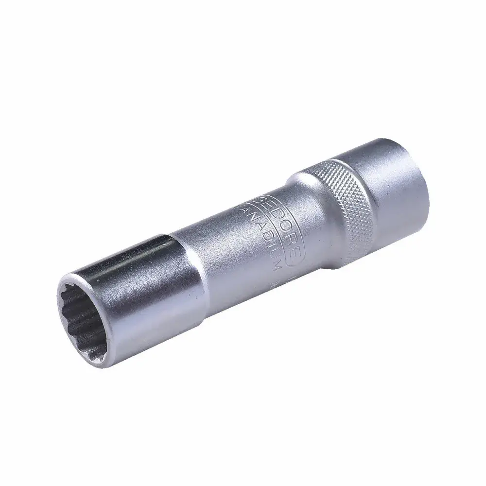 Soquete estriado longo 9/16" encaixe 1/2" D19L-9/16 Gedore — fotografia 4
