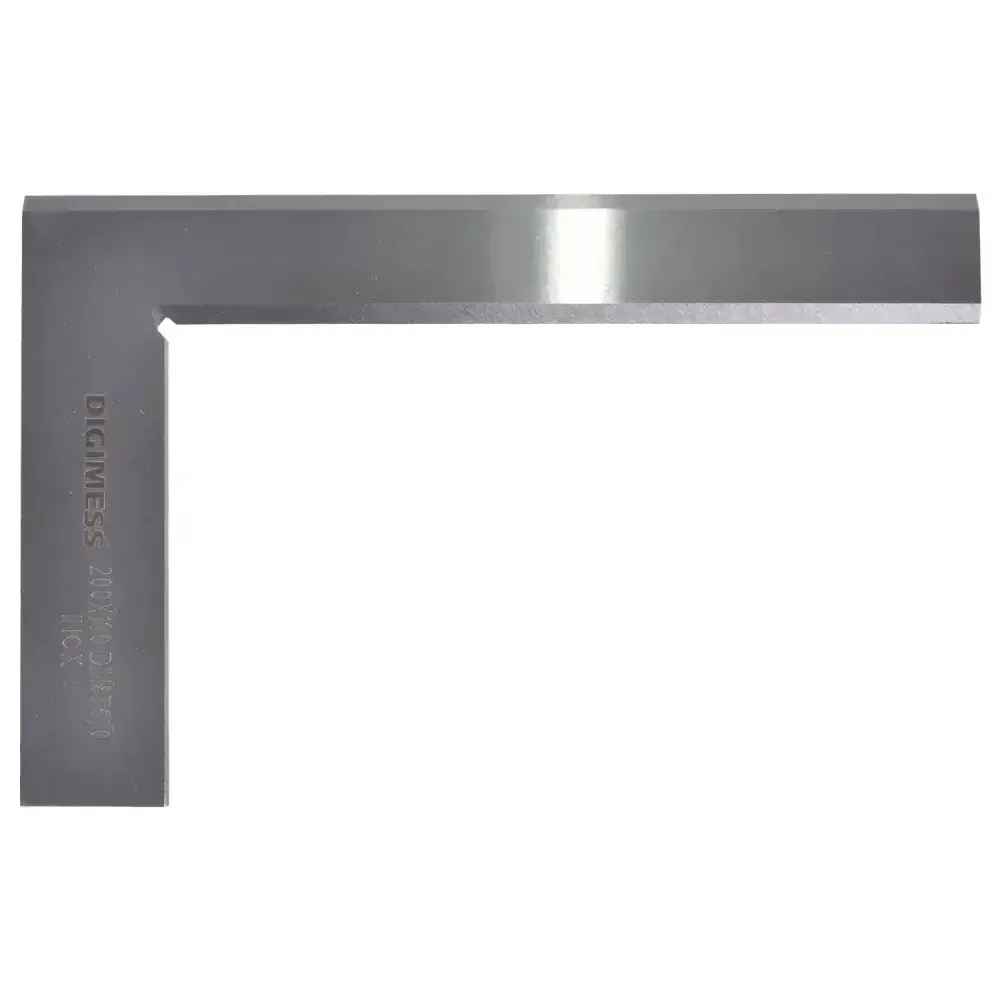 Esquadro precisão com fio classe 0 200X130MM 170010 Digimess — fotografia 8