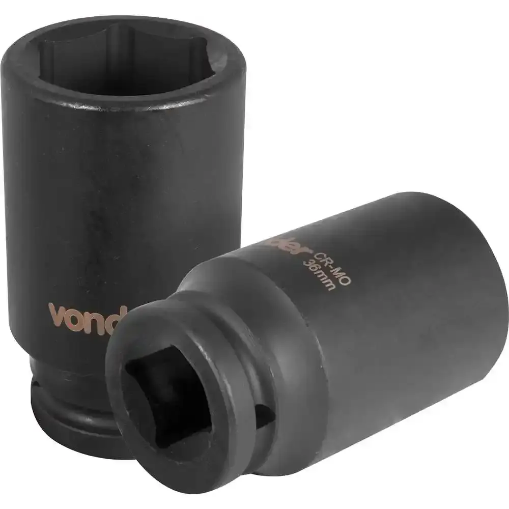 Soquete sextavado longo de impacto 36MM 3/4POL Vonder — fotografia de referência