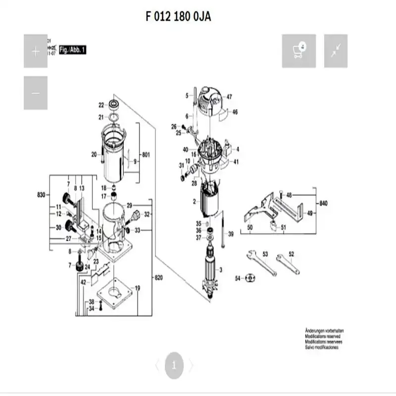 Induzido para tupia 1800 em 220V F000605176 Skil 220 V — fotografia 3