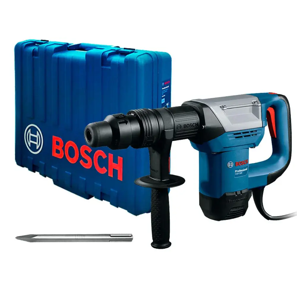 Martelo demolidor gsh 500 com cinzel 1100W 220V Bosch