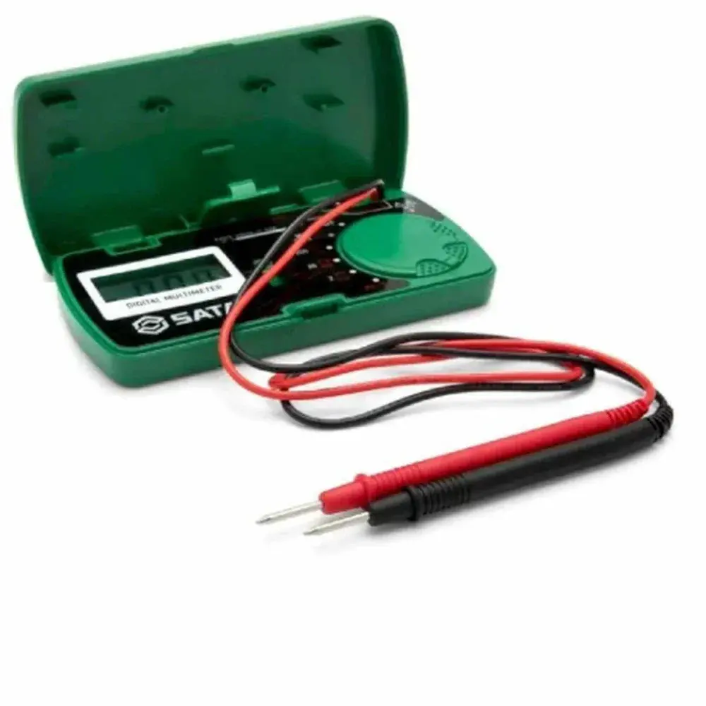 Multímetro digital de bolso cat ii 600V Sata — fotografia 6