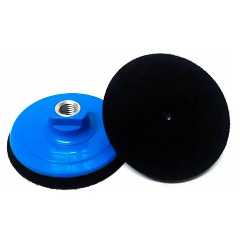 Discos para polimento 100 MM kit com 7 peças e suporte M14 VIP — fotografia 3