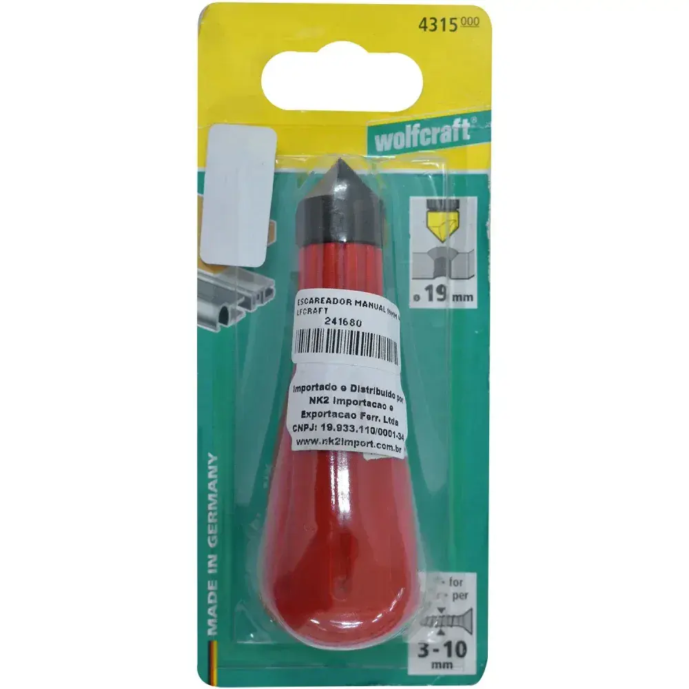 Escareador manual 19MM - Wolfcraft - 431500 — fotografia 10