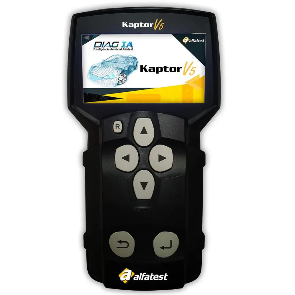 Scanner automotivo kaptor V5 diagnóstico ia Alfatest