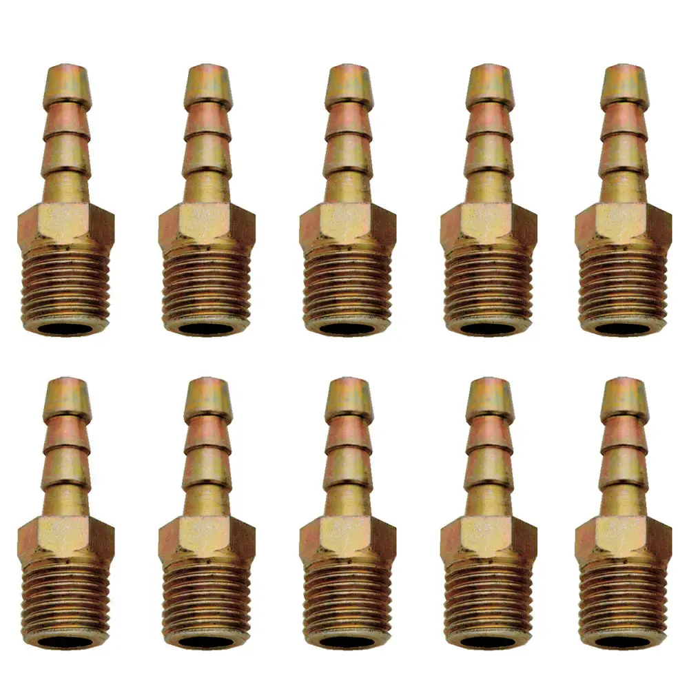 Espigão Fixo Macho 1/2 POL x 1/2 POL 10 Unidades BREMEN