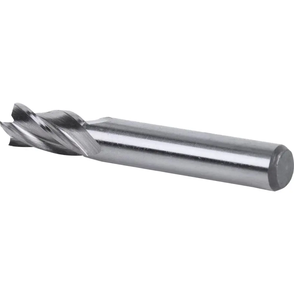Fresa de topo reto aço rápido 12MM haste 12MM Worker — fotografia 5