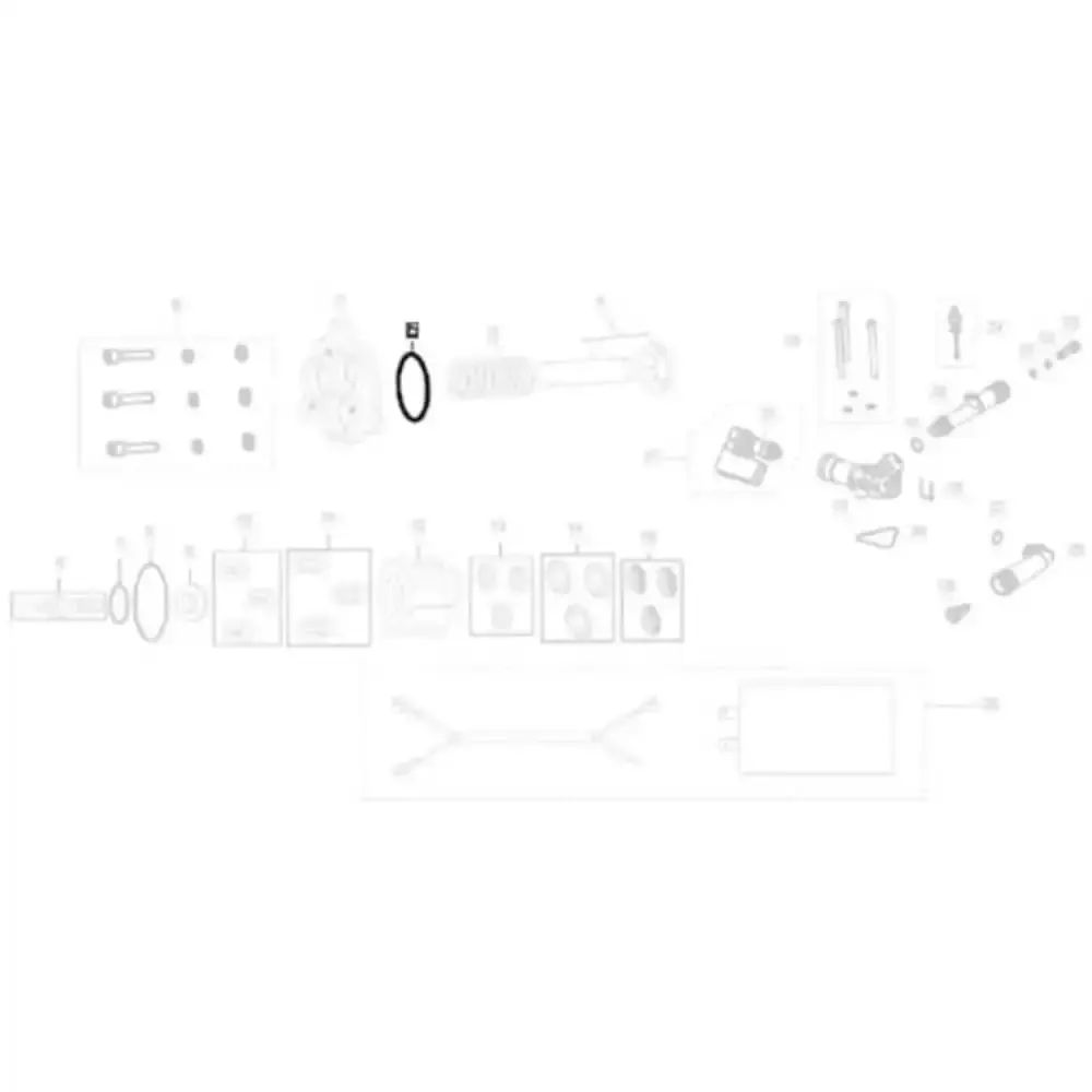Anel O-Ring 65 x 1,6 MM NBR70 para Lavadora K3, K4 e K5 com 50 Unidades KARCHER — fotografia 6