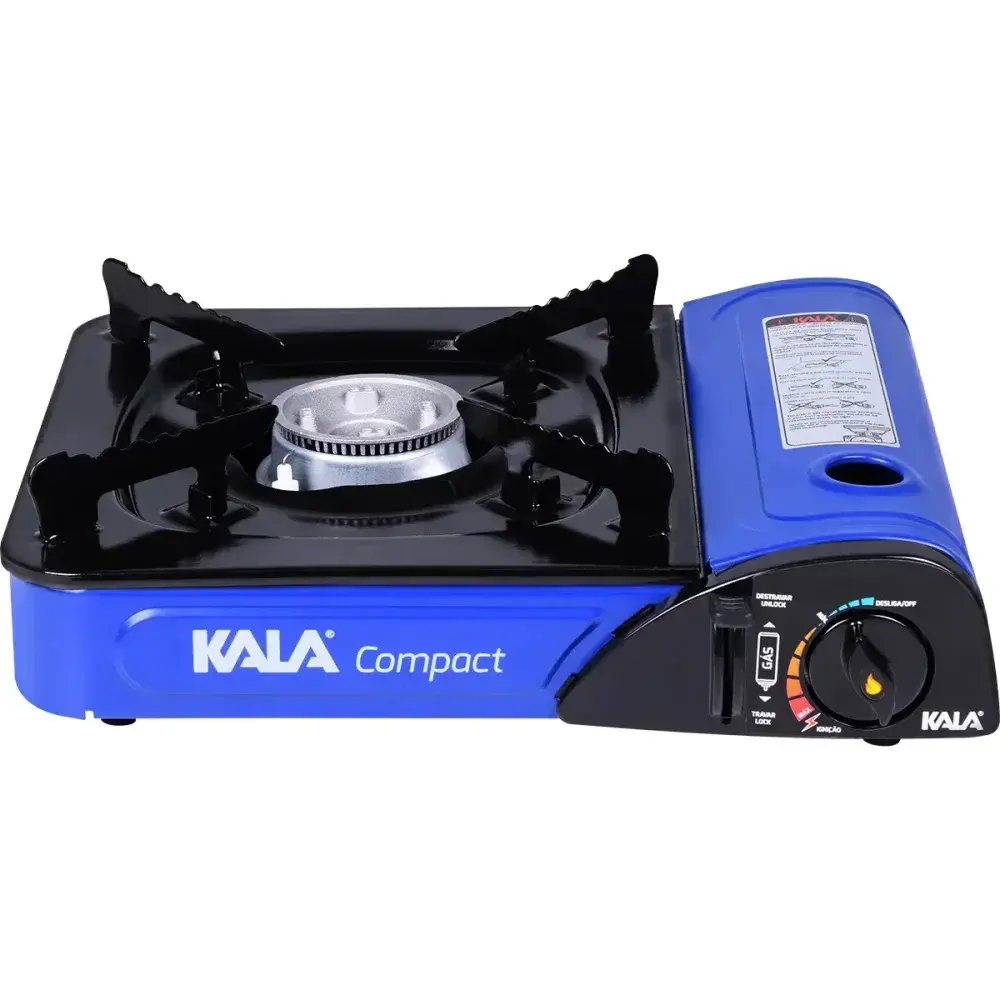 Fogareiro compact azul a gás Kala — fotografia 11