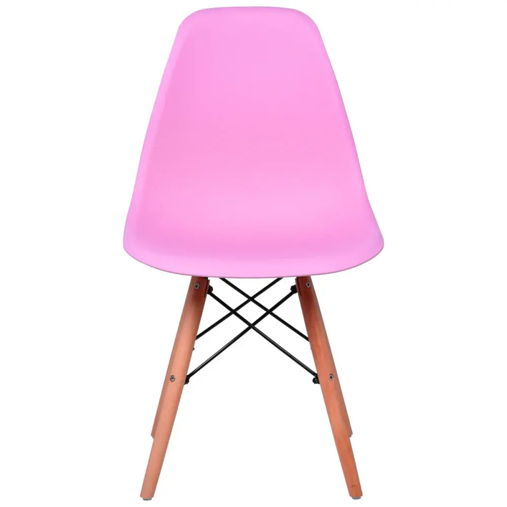 Cadeira eiffel rosa em polipropileno Kala — fotografia 3