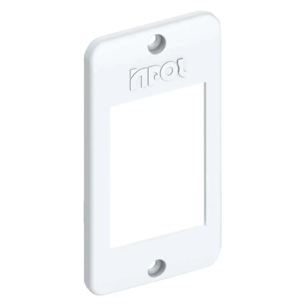 Tampa de interruptor pvc 1 3P branca Inpol