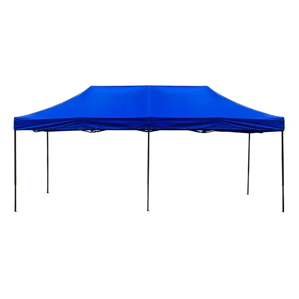 Gazebo dobrável pagoda azul 3MX6M Kala — fotografia 10