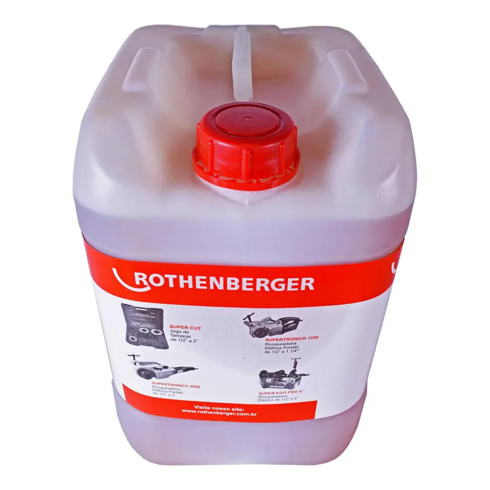 Óleo para rosca e corte galão 20L rocut br rothenberguer Rothenberger — fotografia 5