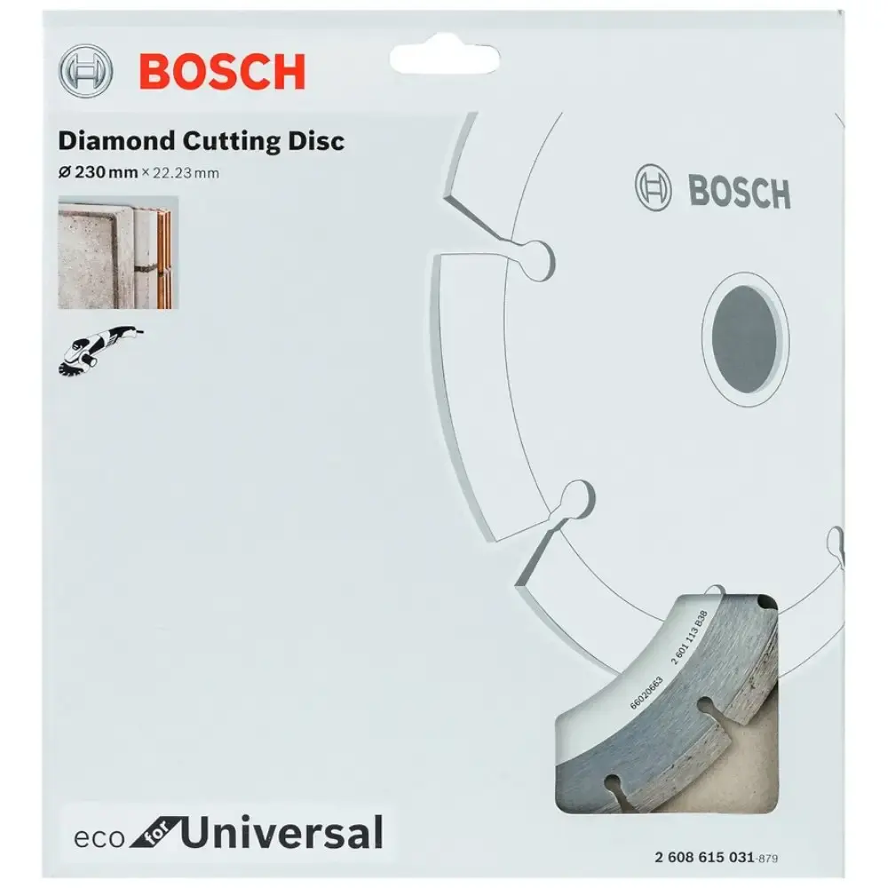 Disco Diamantado Segmentado 230 x 22 MM ECO BOSCH — fotografia 5